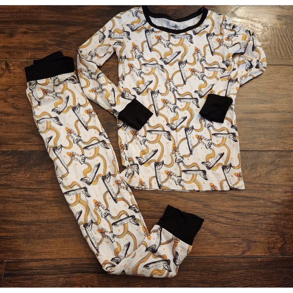 Millie and roo 2 piece pjs size 3T bamboo